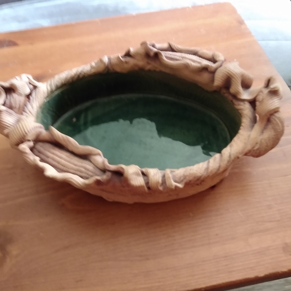 Vintage David Heger Corn Pottery Bowl - Picture 3 of 7